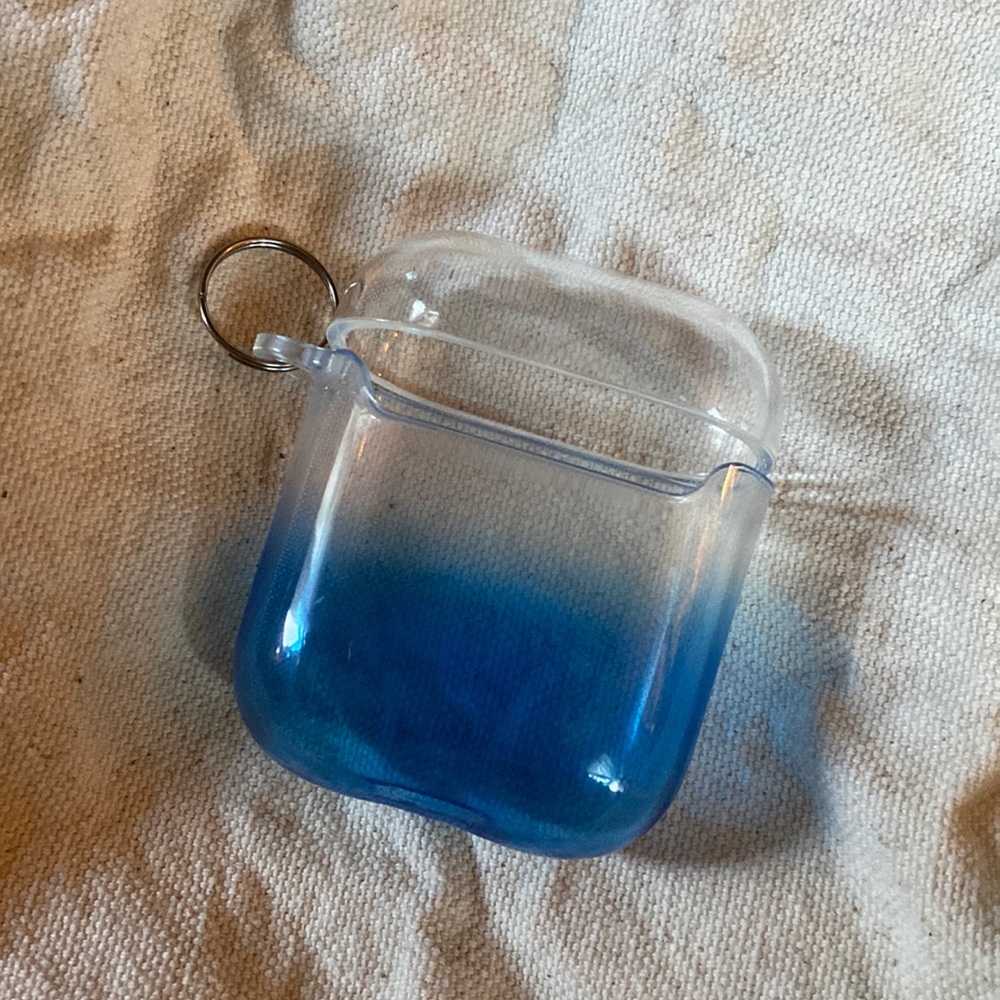 AirPod (Gen 1 & 2) Case - Clear/Blue